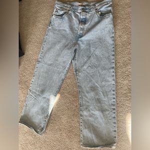Ribcage Straight ankle Levis